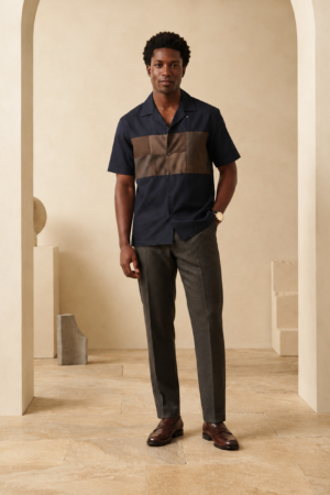 Obinna Chillaxed Shirt — Midnight